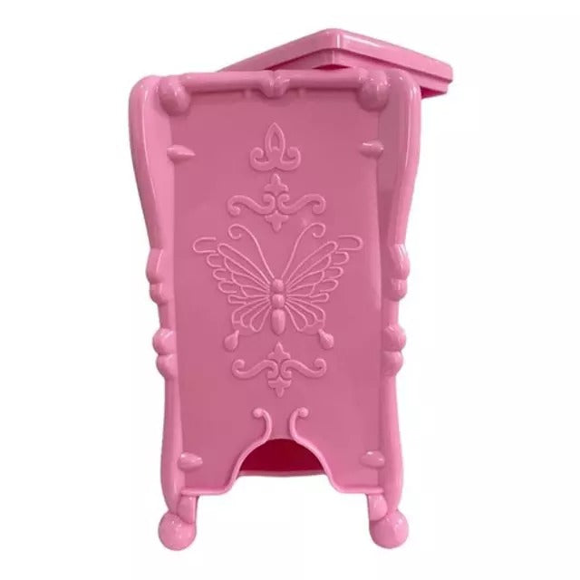 PORTA ALGODÃO BORBOLETA- ROSA INVILA - Tudo para unhas em gel