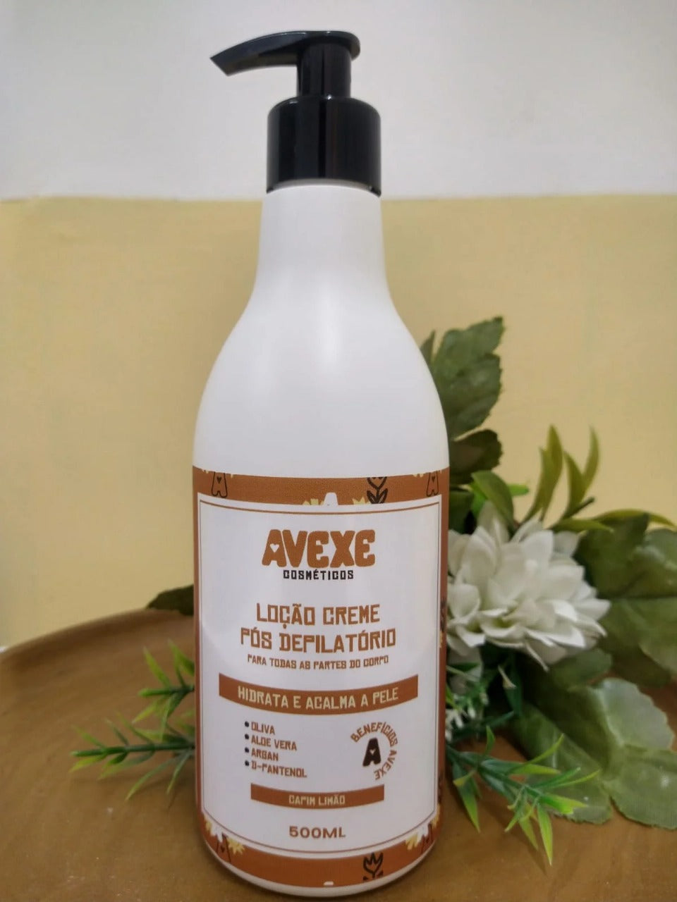 LOÇÃO CREME PÓS DEPILATÓRIO CAPIM LIMAO AVEXE- 500ML INVILA - Tudo para unhas em gel