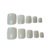 POSTIÇA DE PÉ LEITOSA NEW QUALITY - 100 UNDS INVILA - Tudo para unhas em gel