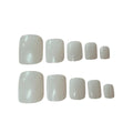 POSTIÇA DE PÉ LEITOSA NEW QUALITY - 100 UNDS INVILA - Tudo para unhas em gel