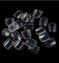 POSTIÇA DE PÉ TRANSPARENTE NEW QUALITY - 100 UNDS INVILA - Tudo para unhas em gel