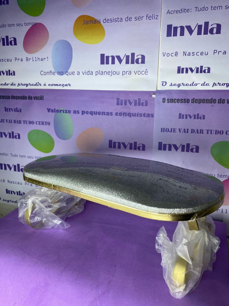 APOIO DE MÃO INVILA PRATA INVILA - Tudo para unhas em gel
