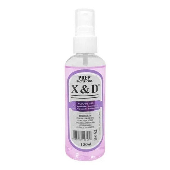 PREP X&D 120ML UVA INVILA - Tudo para unhas em gel