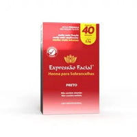 HENNA PRETO 2,5G -EXPRESSÃO FACIAL INVILA - Tudo para unhas em gel