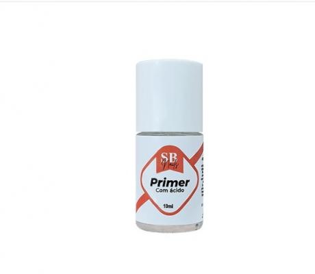 PRIMER COM ÁCIDO 10ML - SB NAILS INVILA - Tudo para unhas em gel