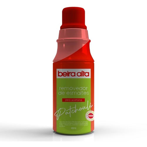 REMOVEDOR SEM ACETONA PATCHOULI BEIRA ALTA- 90 Ml INVILA - Tudo para unhas em gel