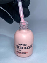TOP COAT PINK PAJU INVILA- 10 Ml INVILA - Tudo para unhas em gel