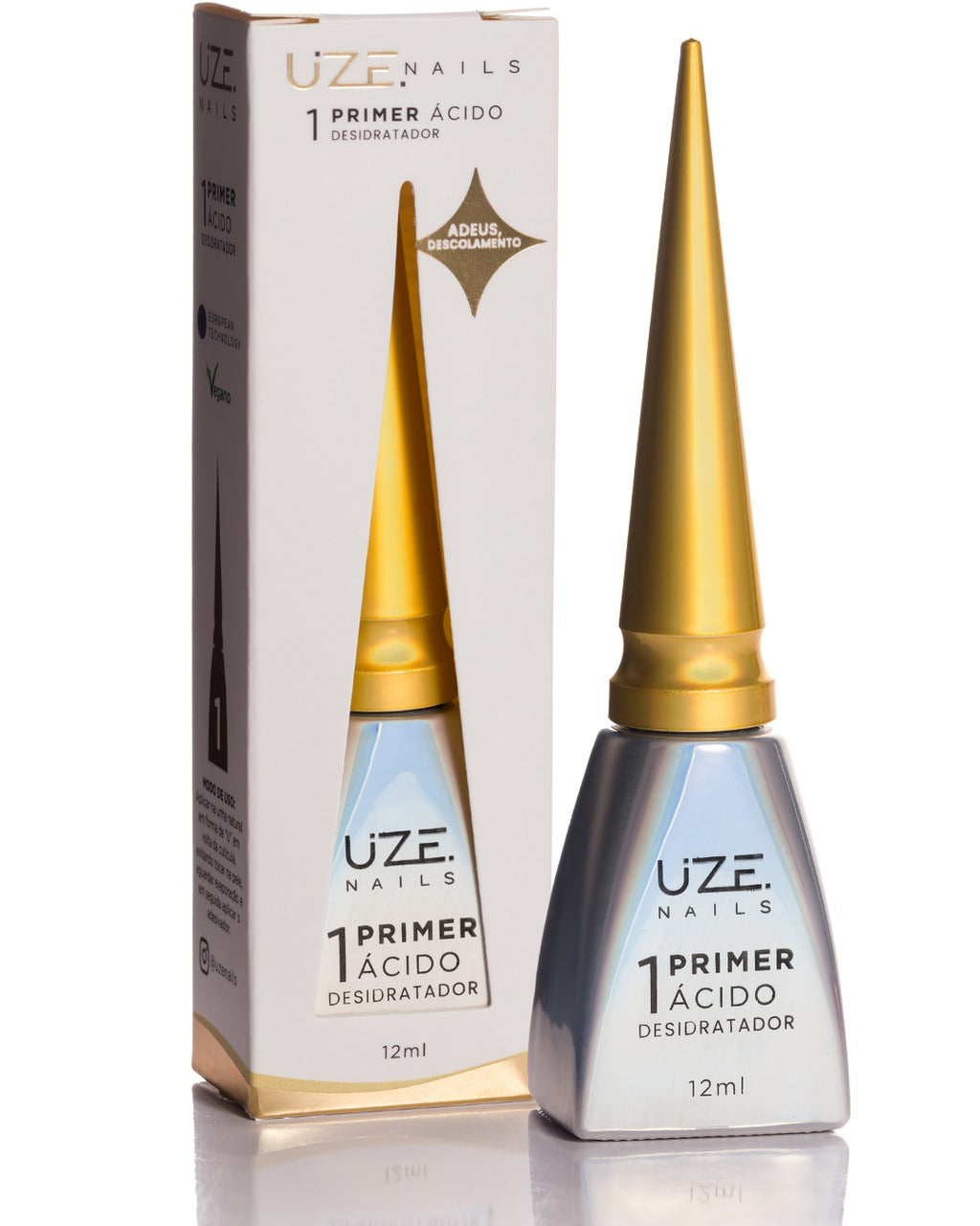 PRIMER ÁCIDO UZE- 12ML INVILA - Tudo para unhas em gel