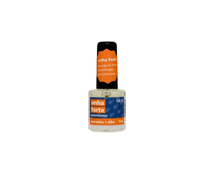 UNHA FORTE ENDURECEDOR MUSA- 7 ML INVILA - Tudo para unhas em gel