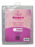 MOLDE F1 QUADRADO D&Z- 120unds INVILA - Tudo para unhas em gel