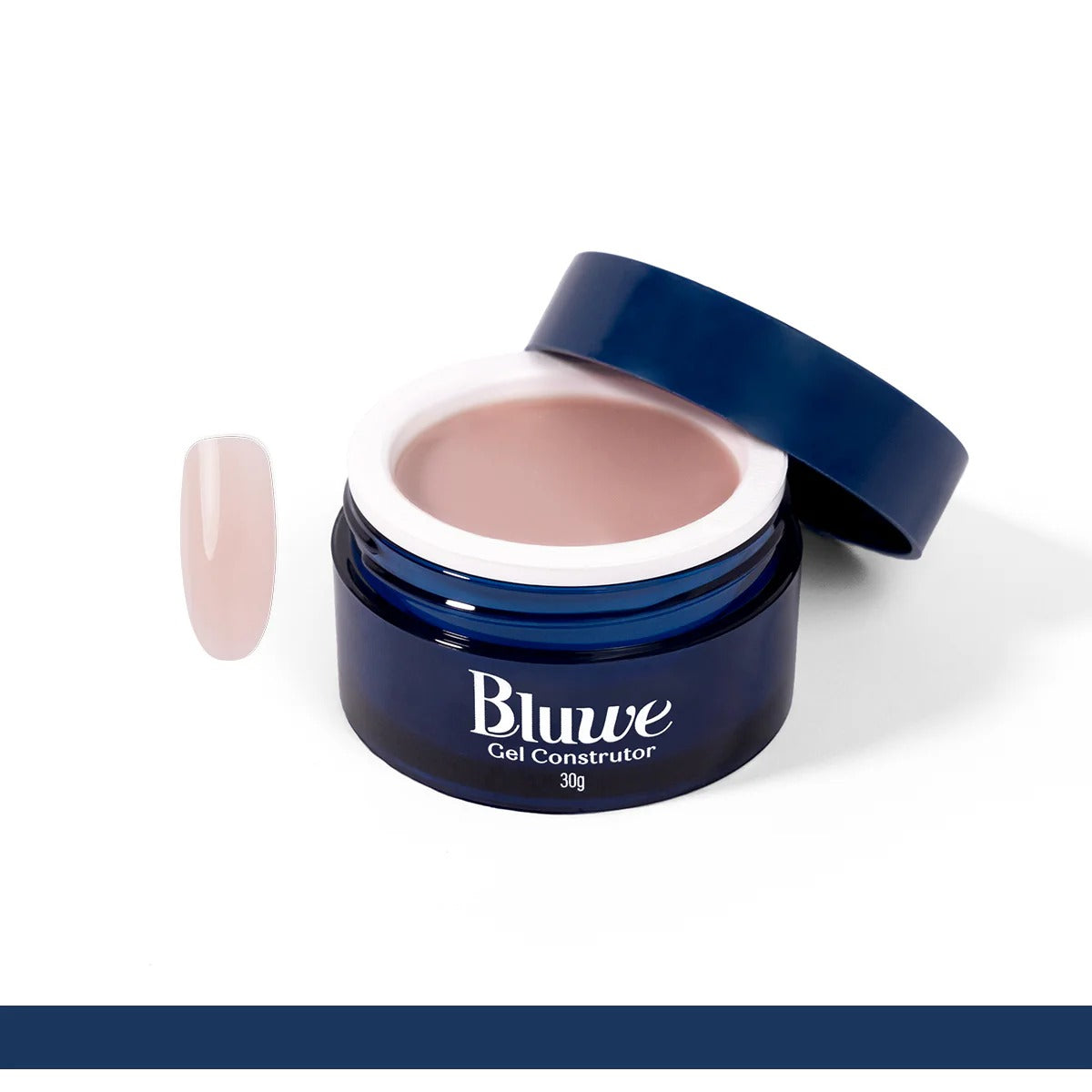 GEL CONSTRUTOR QUERIDO BEGE BLUWE - 30g INVILA - Tudo para unhas em gel