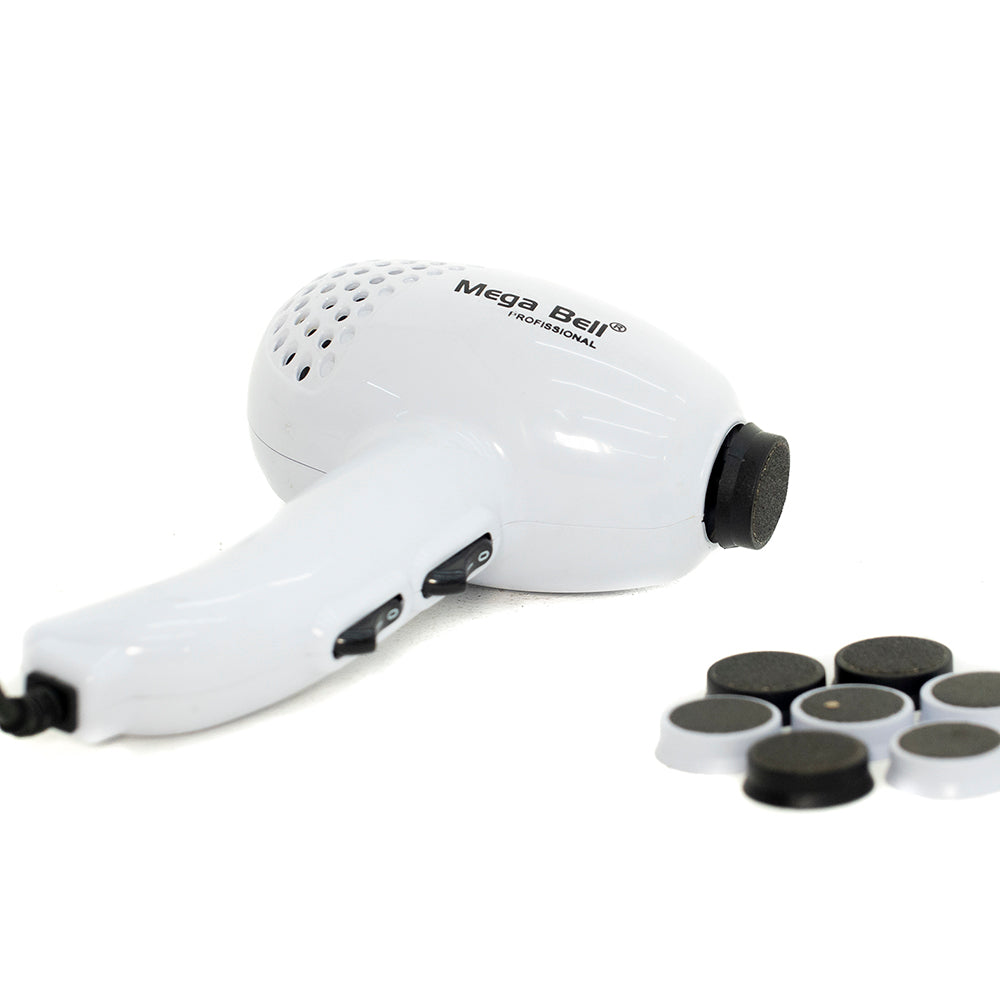 MOTOR PEDICURO COMPACT BRANCO - MEGA BELL INVILA - Tudo para unhas em gel