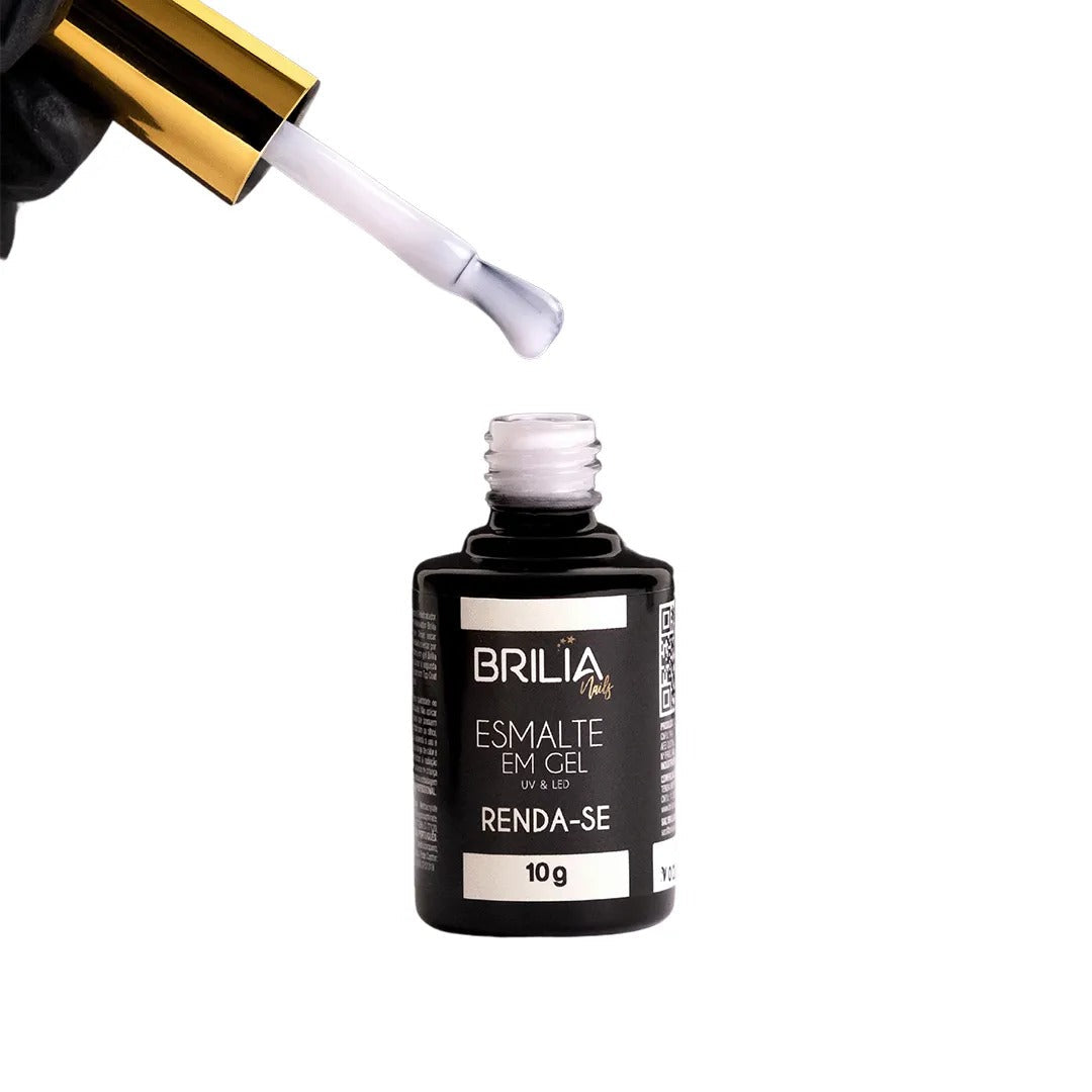 ESMALTE BRILIA RENDA - SE 10G INVILA - Tudo para unhas em gel