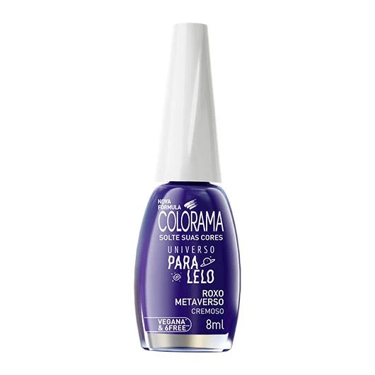 ESMALTE COLORAMA ROXO METAVERSO INVILA - Tudo para unhas em gel