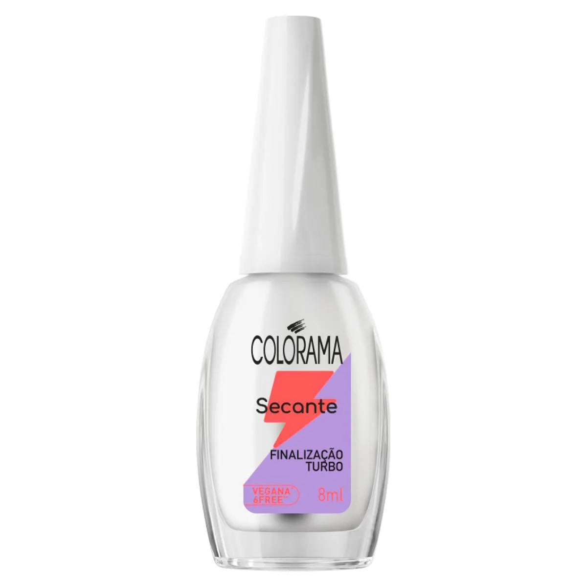 ESMALTE COLORAMA SECANTE TURBO 8M INVILA - Tudo para unhas em gel