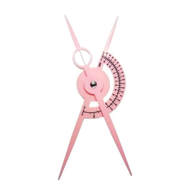 PAQUIMETRO PLASTICO ROSA INVILA - Tudo para unhas em gel
