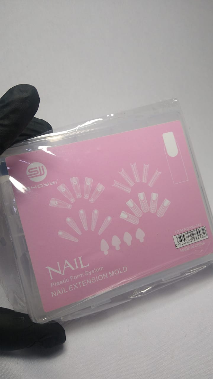 MOLDE F1 5em1 SHOYYI- 120 PÇS INVILA - Tudo para unhas em gel
