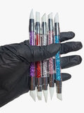 PINCEL SILICONE PONTA DUPLA INVILA - Tudo para unhas em gel