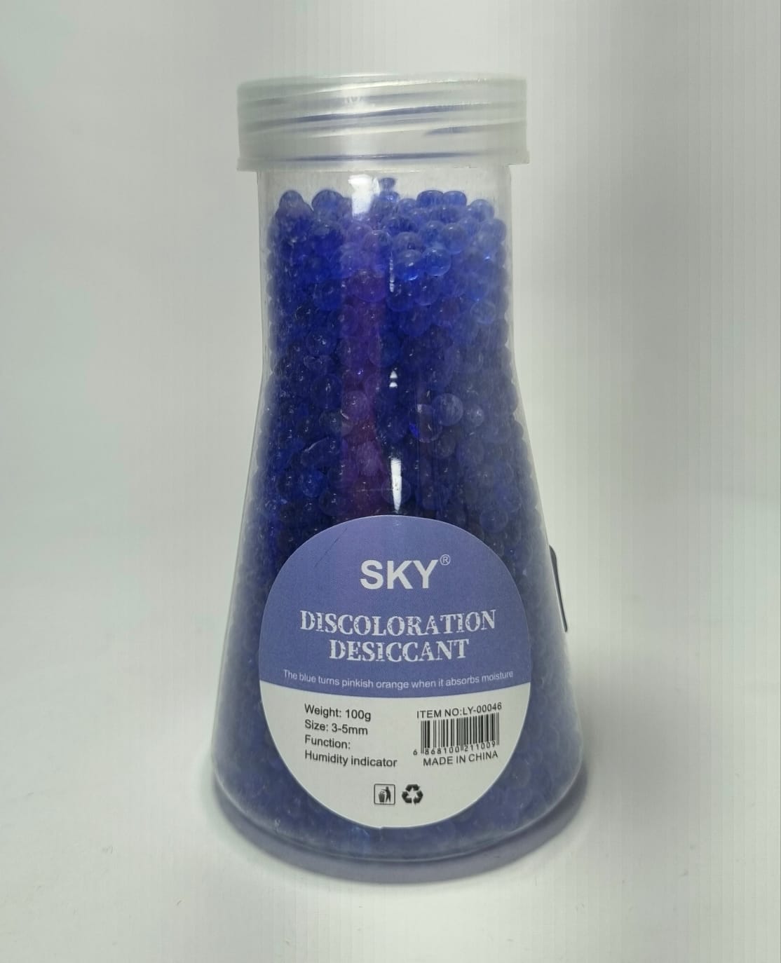 SÍLICA PARA ARMAZENAR COLA DE CÍLIOS- 100g INVILA - Tudo para unhas em gel
