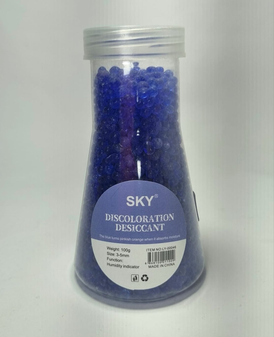 SÍLICA PARA ARMAZENAR COLA DE CÍLIOS- 100g INVILA - Tudo para unhas em gel