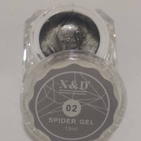 SPIDER GEL PRATA 10ML - X&D