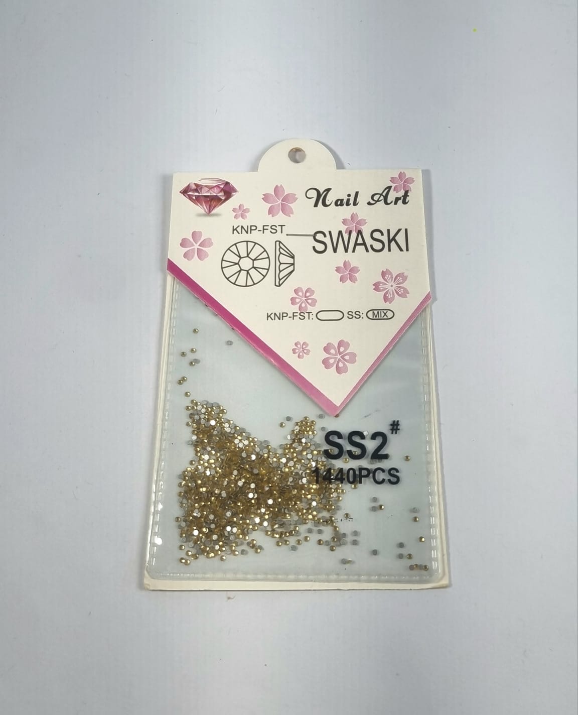 KIT STRASS SS2 M&C ZEM- 1440 PÇS INVILA - Tudo para unhas em gel