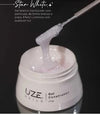 GEL COM GLITTER LUMINOUS STAR WHITE UZE 25G INVILA - Tudo para unhas em gel