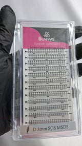 CILIOS SUNNYS D 8MM INVILA - Tudo para unhas em gel