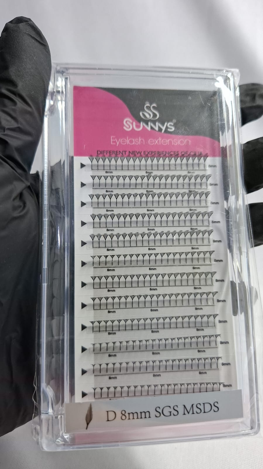 CILIOS SUNNYS D 8MM INVILA - Tudo para unhas em gel