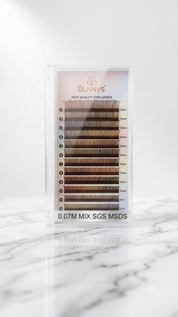 CILIOS SUNNYS 0.07 M MIX 8-14MM MARROM