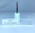 BROCA DE TUNGSTÊNIO F/M SMALL FLAME & BARREAL BALL- 2 EM 1 INVILA - Tudo para unhas em gel
