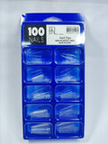TIPS BAILARINA TRANSPAR. FAN NAILS 100un INVILA - Tudo para unhas em gel