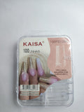 TIPS LONGA BAILARINA CURVATURA C KAISA- 100und INVILA - Tudo para unhas em gel
