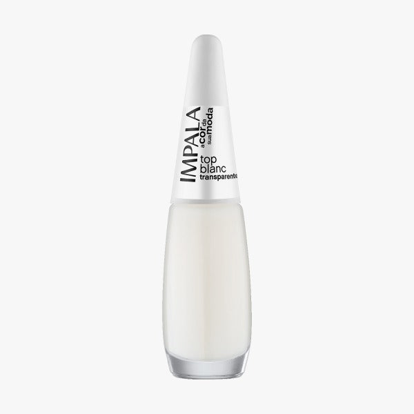 ESMALTE IMPALA TOP BLANC 7,5ml INVILA - Tudo para unhas em gel