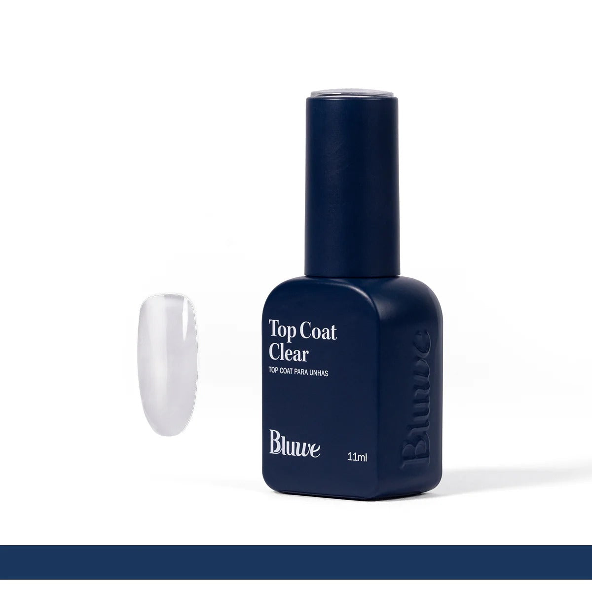 TOP COAT CLEAR BLUWE- 11ML INVILA - Tudo para unhas em gel