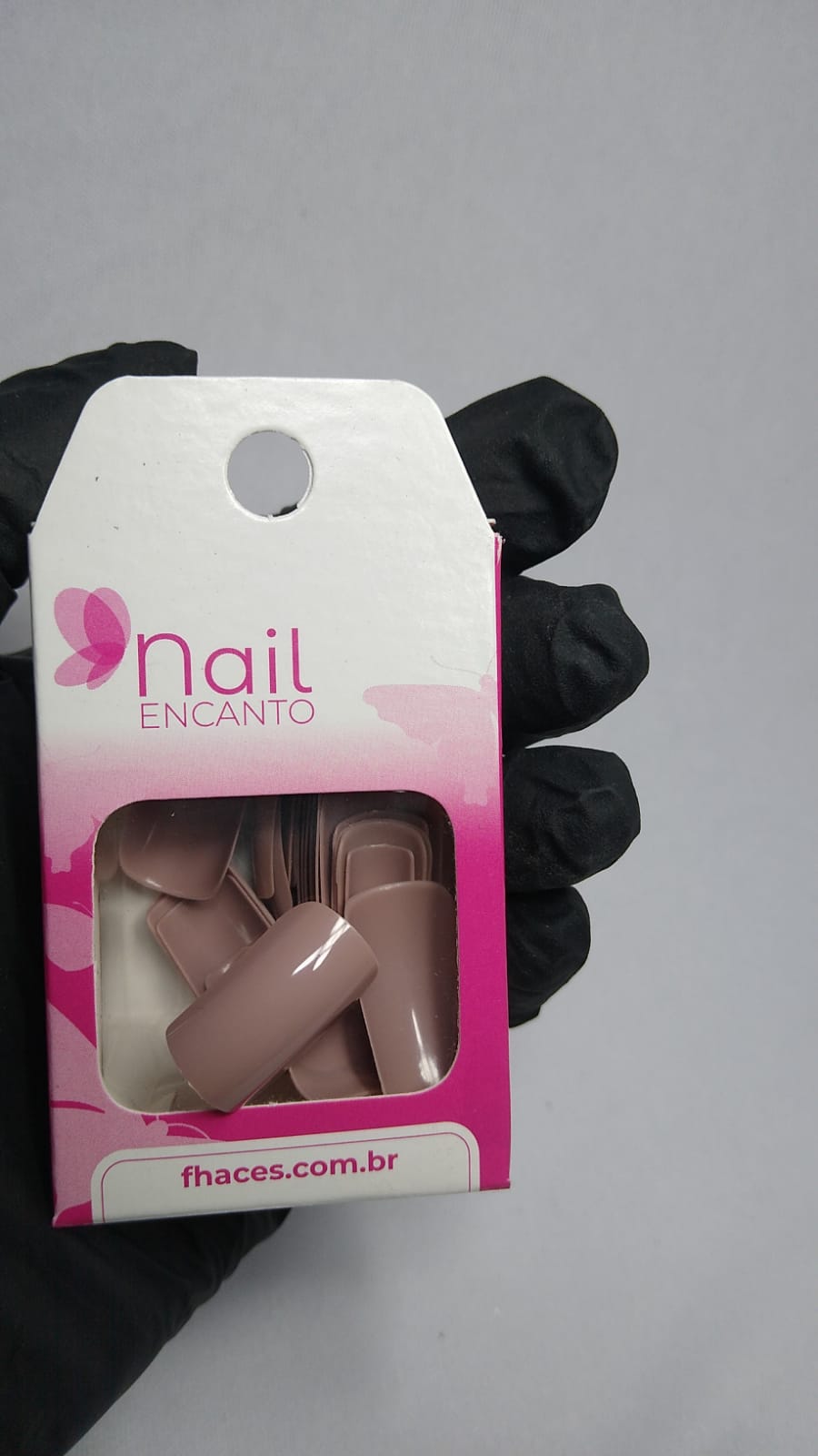 UNHA POSTICA NUDE NAIL ENCANTO 28UN INVILA - Tudo para unhas em gel