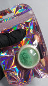 PO CROMADO VERDE AGUA INVILA - Tudo para unhas em gel