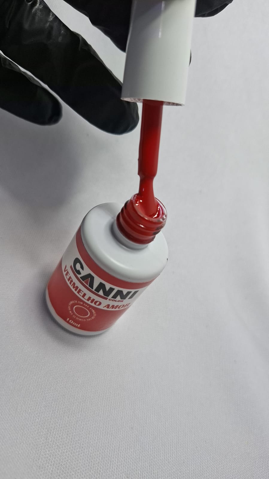 ESMALTE EM GEL CANNI VERMELHO AMOR 10 ML INVILA - Tudo para unhas em gel
