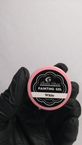 GEL PAINT WHITE BELLA ROSA INVILA - Tudo para unhas em gel