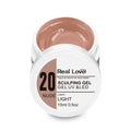 SCULPING GEL LIGHT  20 NUDE  - REAL LOVE 15ML INVILA - Tudo para unhas em gel
