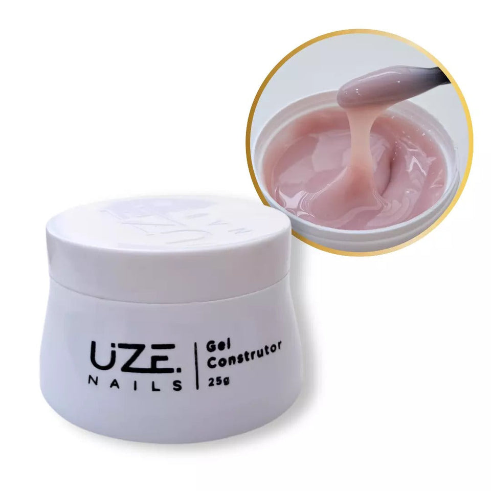 GEL NUDE PERFEITO UZE 25G INVILA - Tudo para unhas em gel