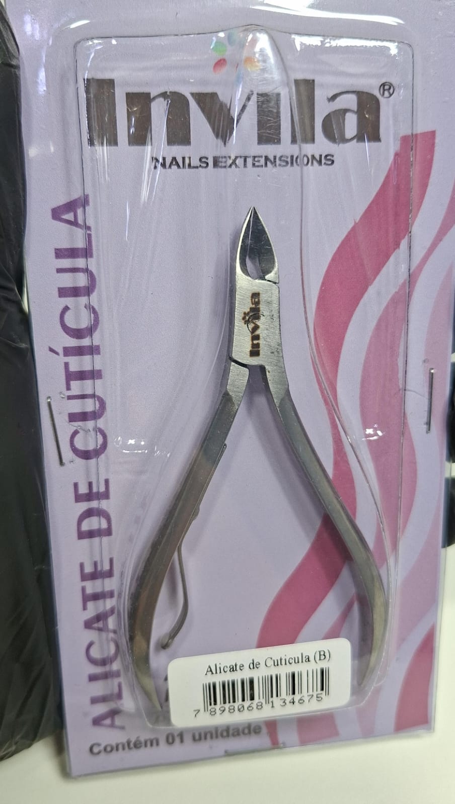 ALICATE PARA CUTÍCULAS- INVILA INVILA - Tudo para unhas em gel