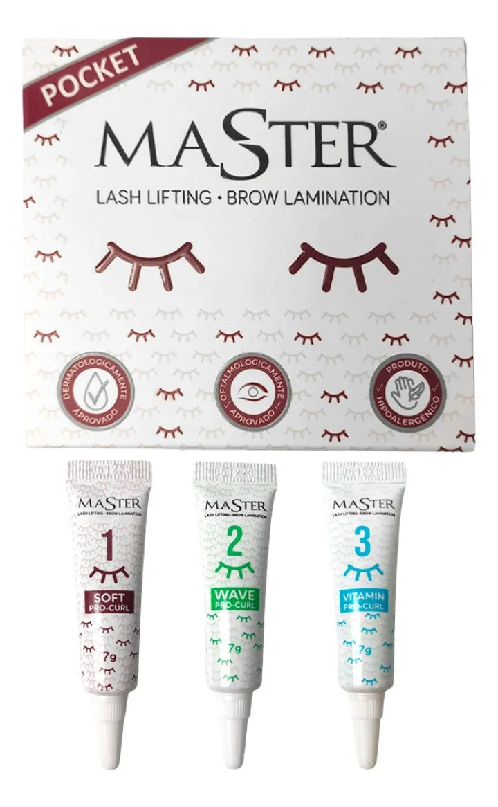 LASH LIFTING/ BROW LAMINATION POCKET -MASTER INVILA - Tudo para unhas em gel