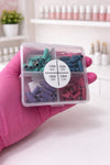 KIT MANDRIL +LIXA SEND COLORIDA INVILA - Tudo para unhas em gel