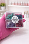 KIT MANDRIL +LIXA SEND COLORIDA INVILA - Tudo para unhas em gel