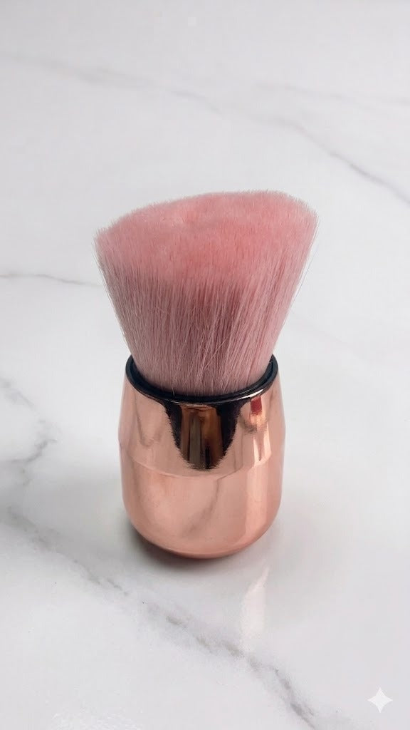 PINCEL ESPANADOR DE PÓ ROSÉ