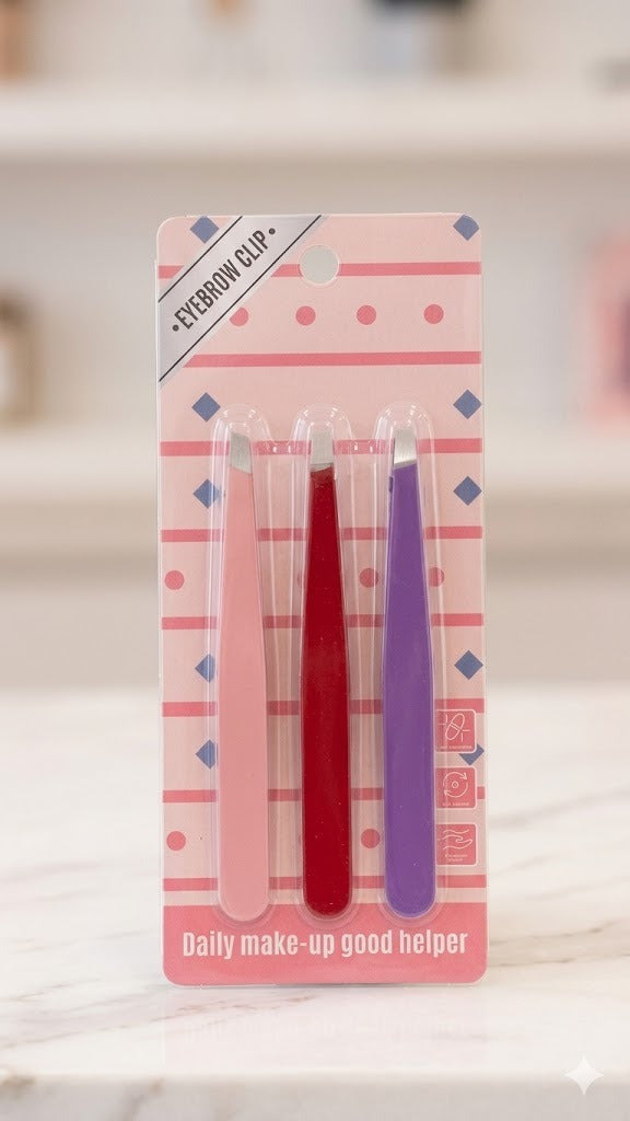 KIT PINÇA EYBROW CLIP DAFU- 3unds