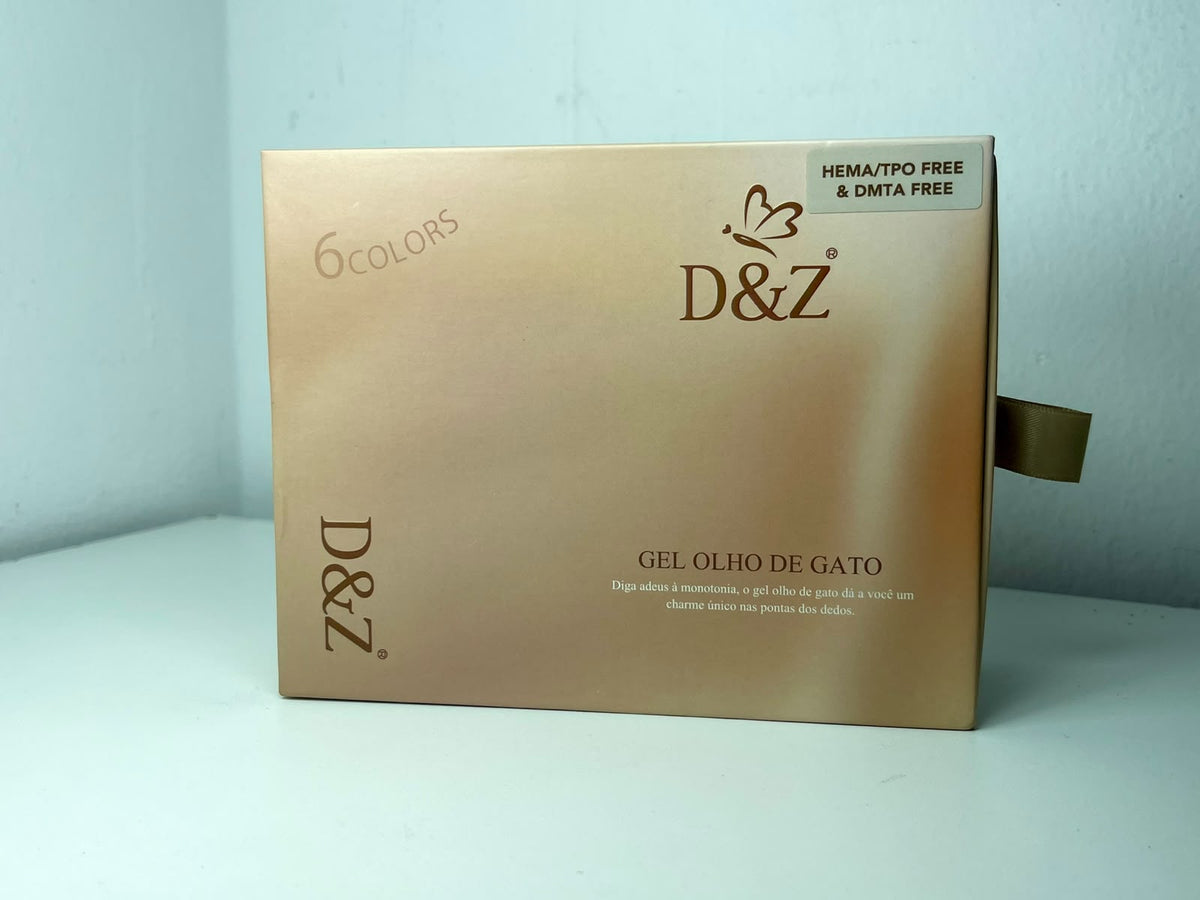 KIT GEL OLHO DE GATO D&Z 6 COLORS