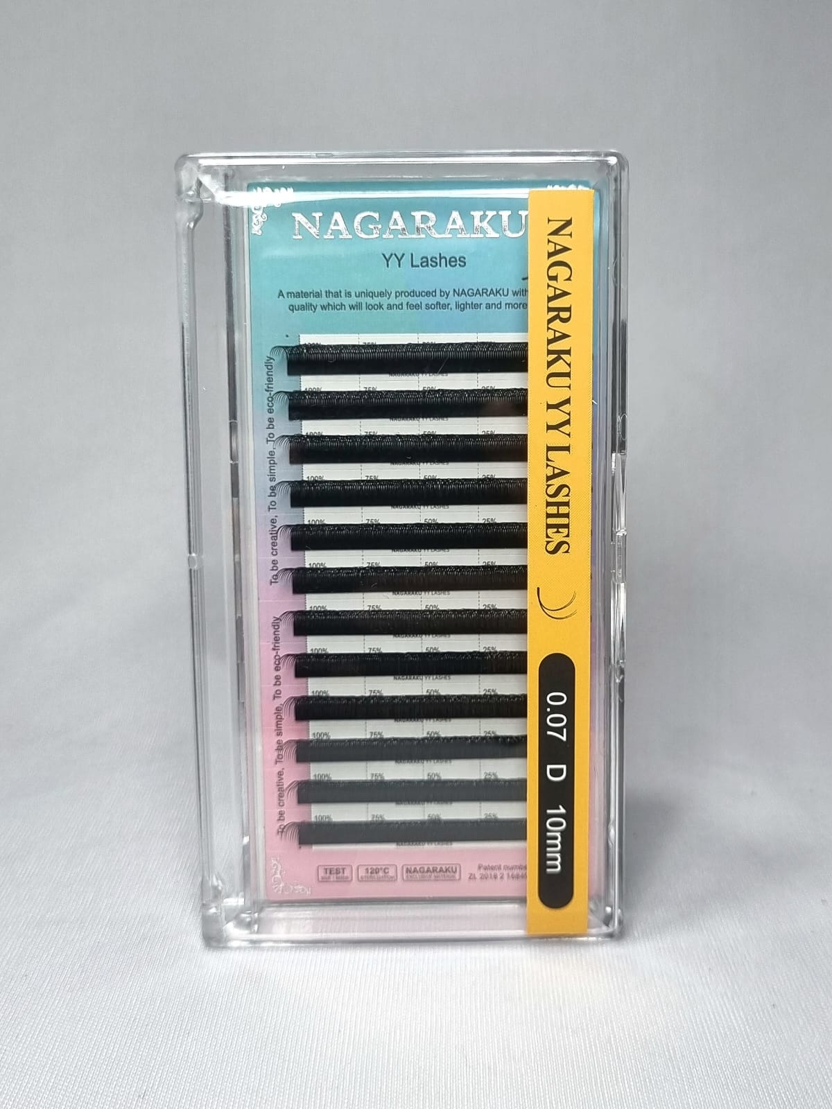 CÍLIOS NAGARAKU 0.07D YY 10MM NE INVILA - Tudo para unhas em gel