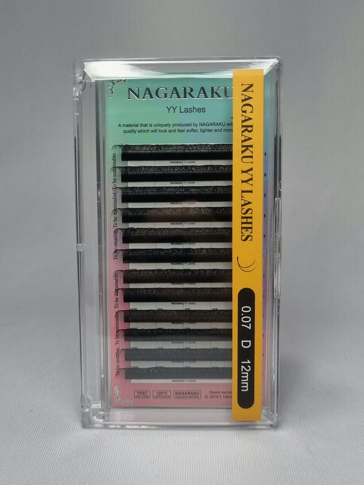 CÍLIOS NAGARAKU 0.07D YY 12MM NE INVILA - Tudo para unhas em gel